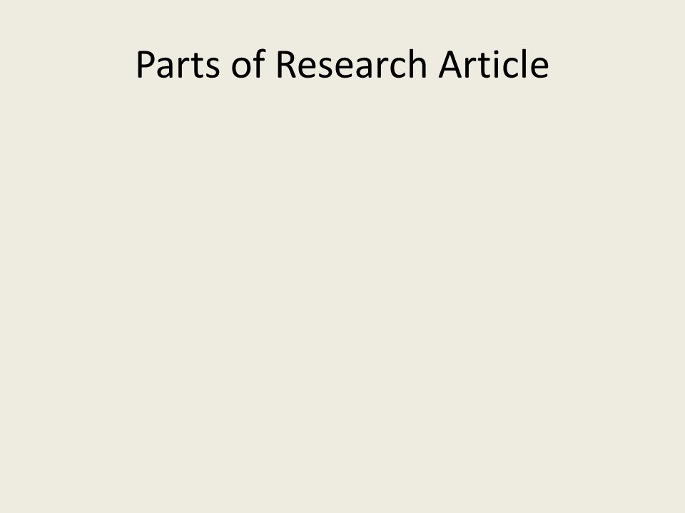 Scholarly Articles and Journals